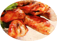 We make mouthwatering chicken wings at Empire Pizza in Plainville